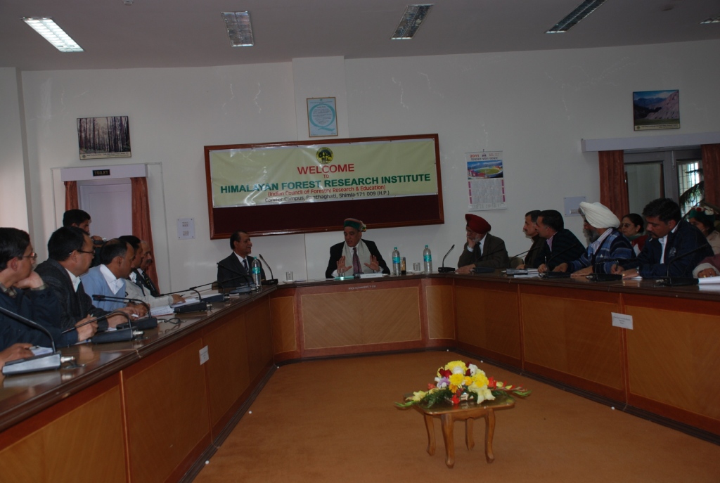  DG ICFRE interaction with staff of HFRI
