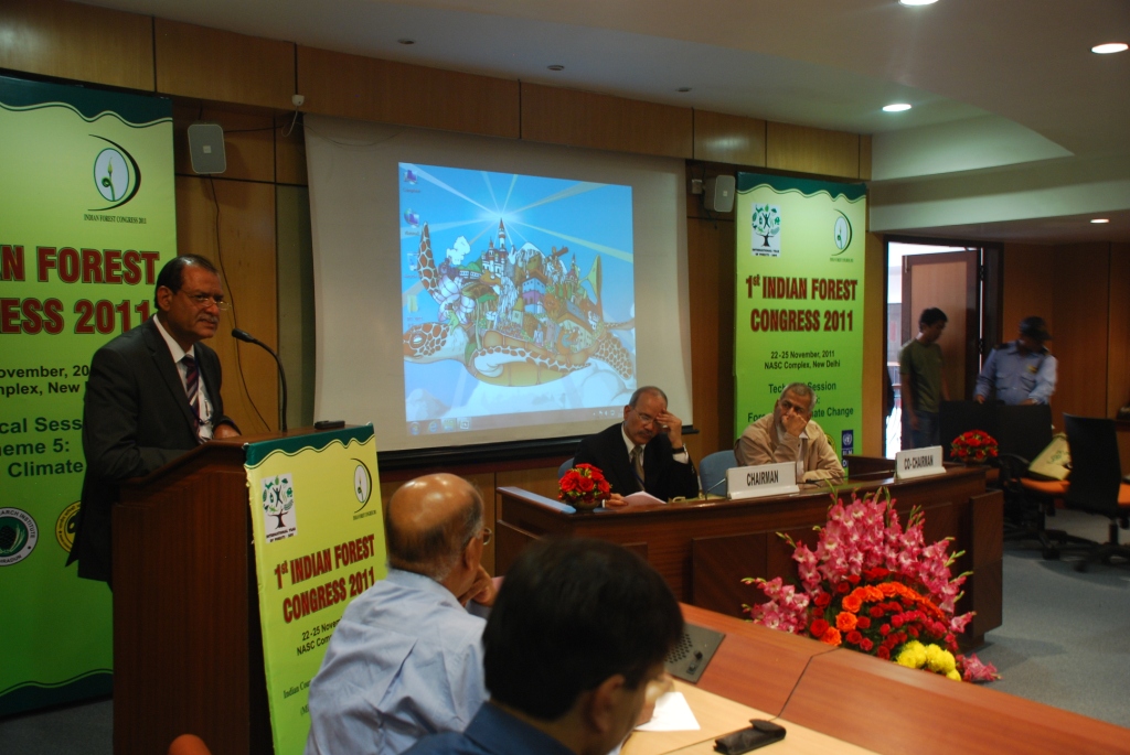 Indian forest 2011 at New Delhi