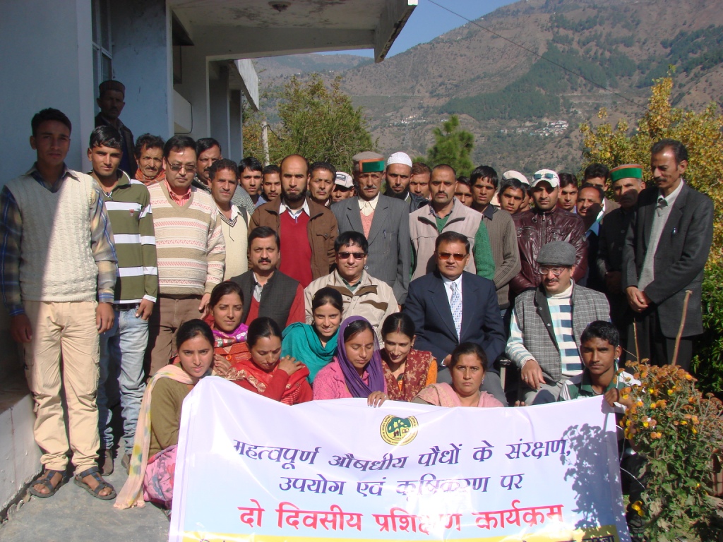 Training programme at Saru, Chamba